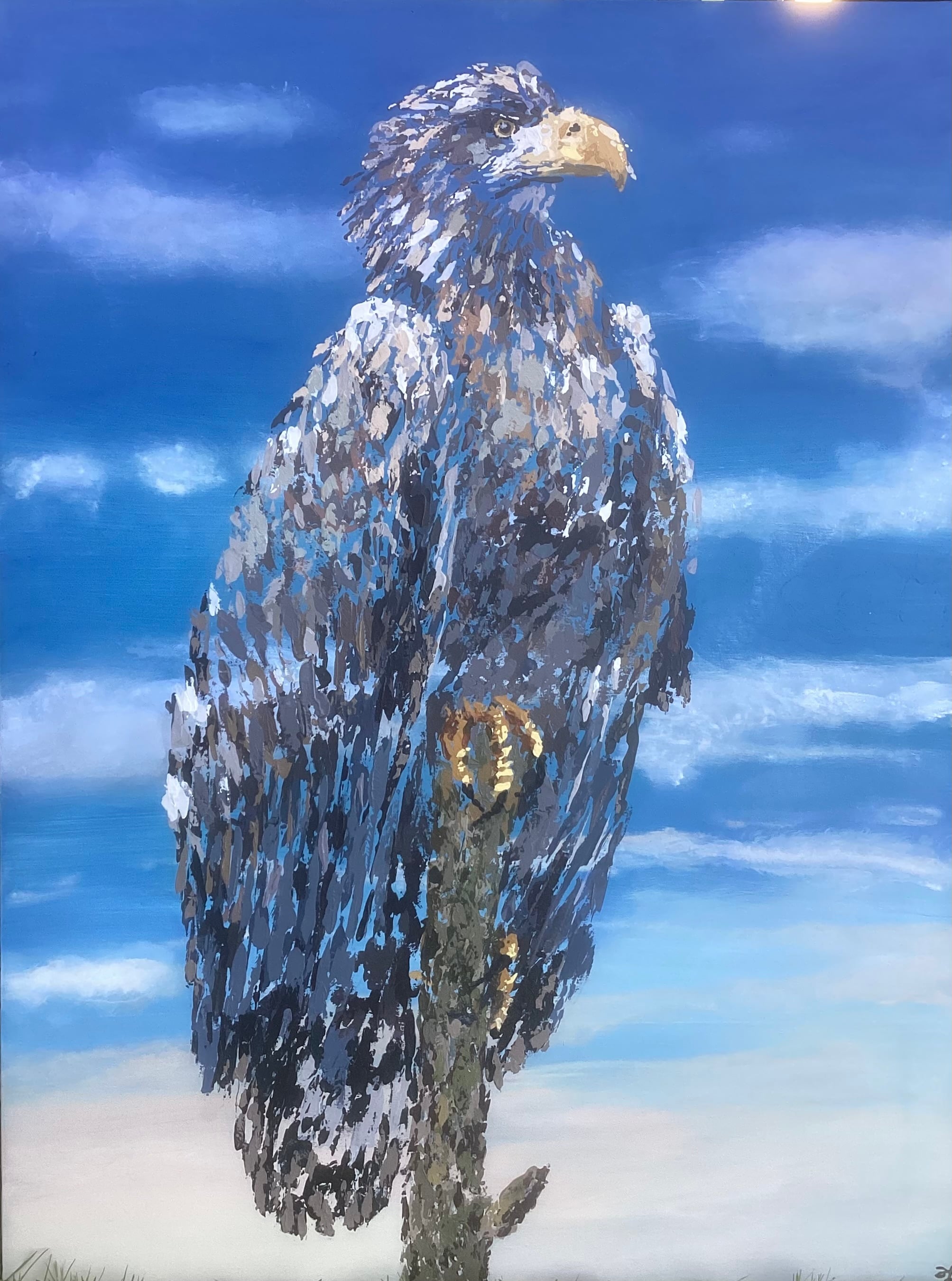 Til salg 120 x 90 cm